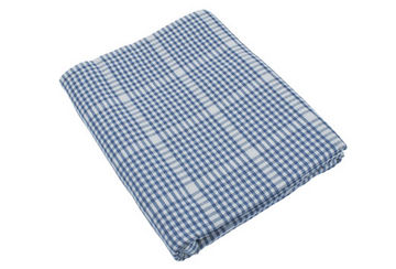 Auberge tablecloth nordic blue (172cm dia) - Walton & Co 
