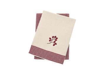 Berries tea towel (set of 2) - Walton & Co 