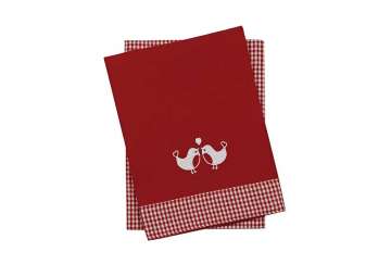 Robins tea towel (set of 2) - Walton & Co 
