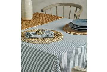 Hampton stripe tablecloth (130x230cm) - Walton & Co 