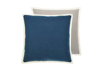 Hampton stripe reversible cushion - Walton & Co 