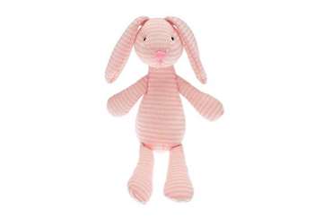 Knitted stripe rabbit - Ruby - Walton & Co 