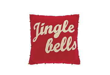 Jingle bells cushion - Walton & Co 