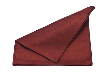 Dupion napkin red (set of 4) - Walton & Co 