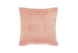 Cashmere touch fleece cushion blush pink