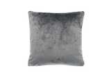 Cashmere touch fleece cushion charcoal