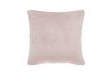 Cashmere touch fleece cushion quartz pink