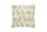 Forest hare cushion
