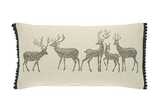 Forest stag cushion