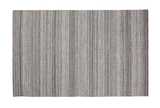 Chambray stripe rug extra large driftwood