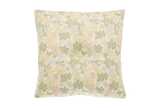 Pastel floral filled cushion