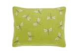 Scrapbook dragonfly cushion lime