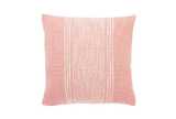 Handloom cushion blush