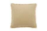 Linen and cotton cushion natural
