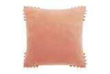 Velvet cushion pink
