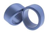 Steamer bay napkin ring blue (set of 4)