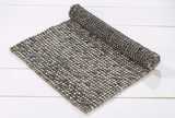 Wool rich rug small steel