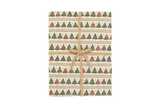 Christmas tree stripe tablecloth (100x100cm)