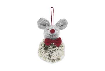 Hanging mouse bauble decoration - Walton & Co 