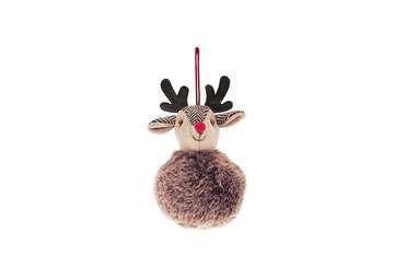 Hanging festive deer decoration - Walton & Co 
