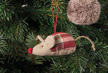 Hanging mouse decoration - Walton & Co 