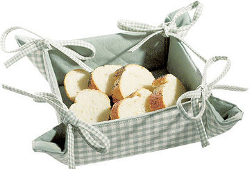 Auberge bread basket duck egg - Walton & Co 