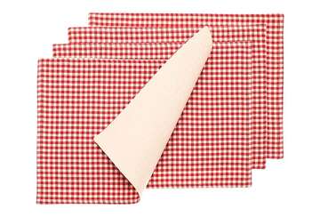 Auberge placemat red (set of 4) - Walton & Co 