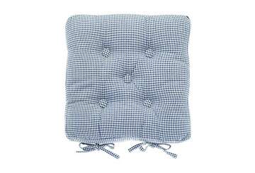 Auberge seat pad nordic blue/ties - Walton & Co 