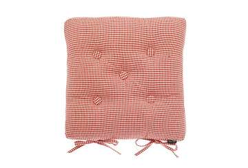 Auberge seat pad red/ties - Walton & Co 