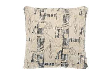 Textured curve cushion - Walton & Co 