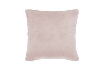 Cashmere touch fleece cushion quartz pink - Walton & Co 
