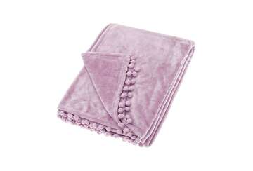 Cashmere touch fleece throw parma violet - Walton & Co 