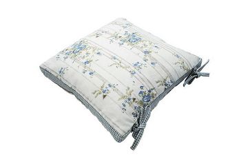 Bluebell cottage cushion cover with ties - Walton & Co 