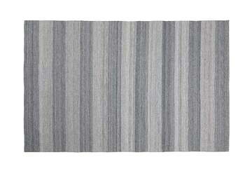 Chambray stripe rug medium grey - Walton & Co 