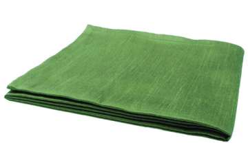 Dupion tablecloth forest green (146x280cm) - Walton & Co 