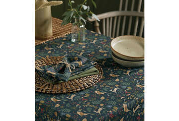 Enchanted forest tablecloth (130x180cm) - Walton & Co 