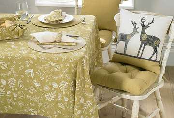Hedgerow tablecloth (100x100cm) - Walton & Co 