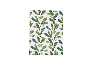 Mistletoe tea towel - Walton & Co 