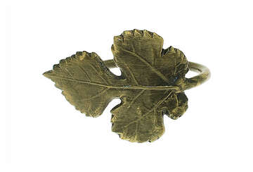 Leaf napkin ring - Walton & Co 