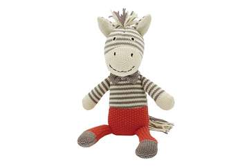 Knitted zebra - Zebby - Walton & Co 