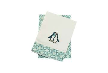 Penguin tea towel (set of 2) - Walton & Co 