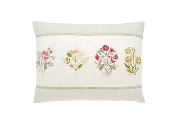 Scrapbook secret garden floral cushion - Walton & Co 