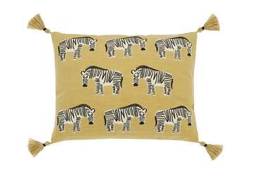 Scrapbook zebra cushion - Walton & Co 