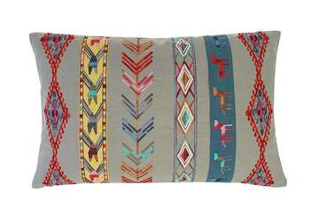 Aztec Inca cushion - Walton & Co 