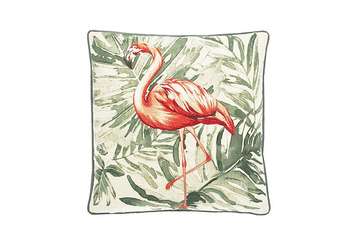 Eden flamingo cushion - Walton & Co 