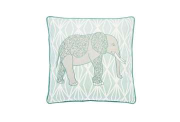 Elephant cushion opal - Walton & Co 