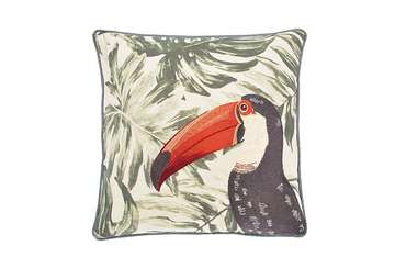 Eden toucan cushion - Walton & Co 