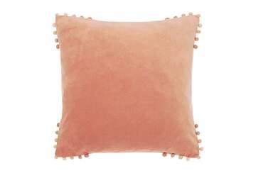 Velvet cushion pink - Walton & Co 