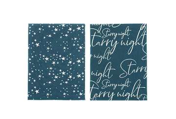 Starry night tea towel (set of 2) - Walton & Co 