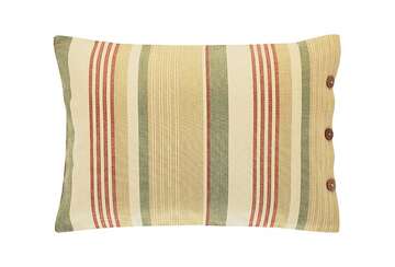 Tuscan stripe rectangular cushion - Walton & Co 